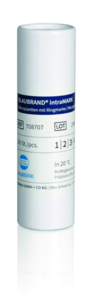 Search Disposable micropipettes ring marked, intraMARK BRAND GMBH + CO.KG (1869) 