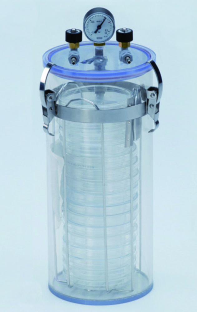 Search Anaerobic jar, PC, with manometer schuett-biotec GmbH (949783) 