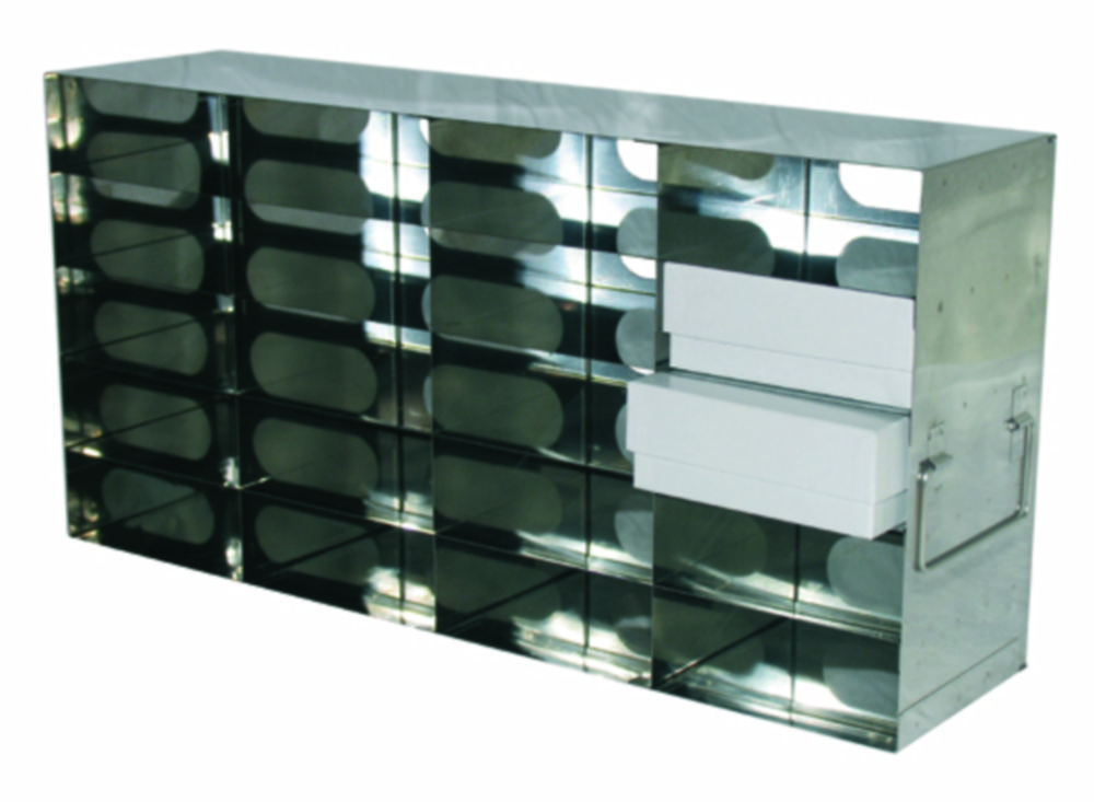 Search TENAK A/S (10942)-Racks for upright freezers, stainless steel, for boxes with 130 mm height