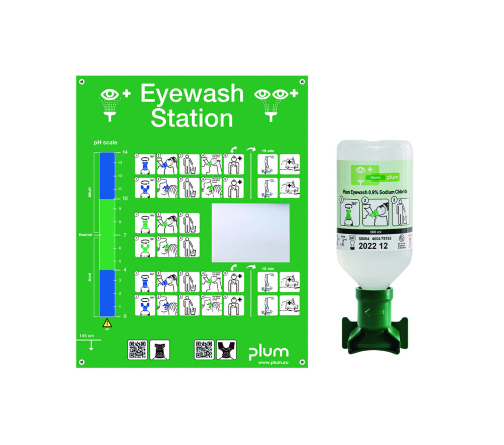 Search Eyewash station with an eye wash bottle B-Safety GmbH (5598) 