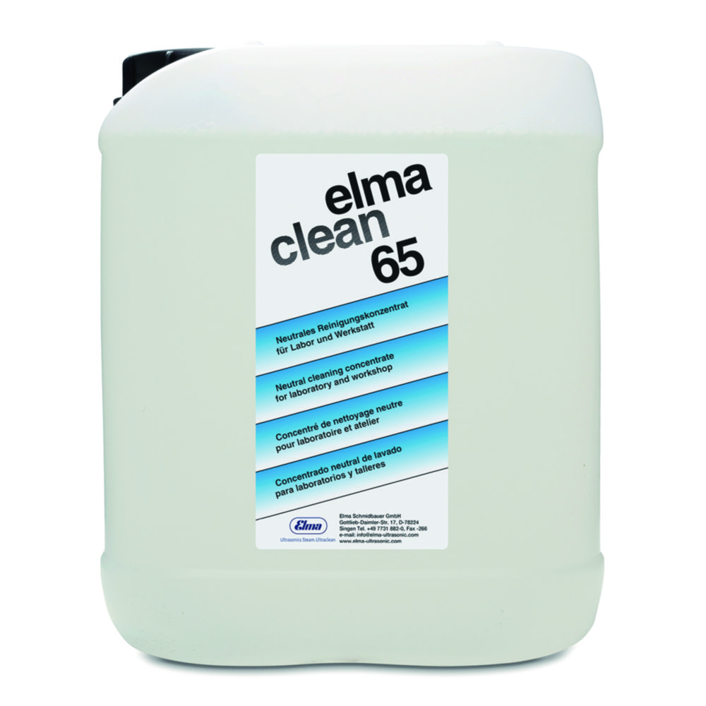 Search Concentrate for ultrasonic baths elma clean 65 Elma Schmidbauer GmbH (561464) 