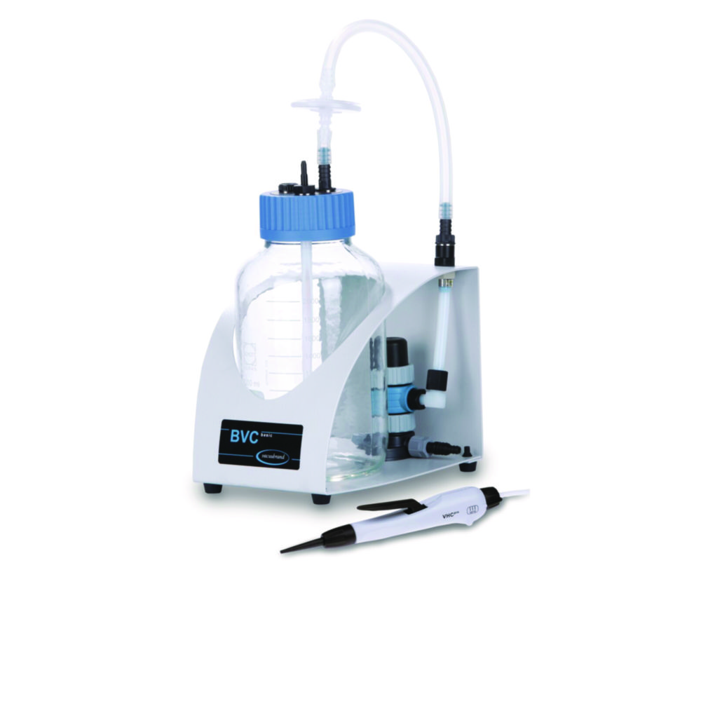 Search Fluid aspiration systems BioChem-VacuuCenter BVC basic G, glass bottle Vacuubrand GmbH & Co.KG (861584) 
