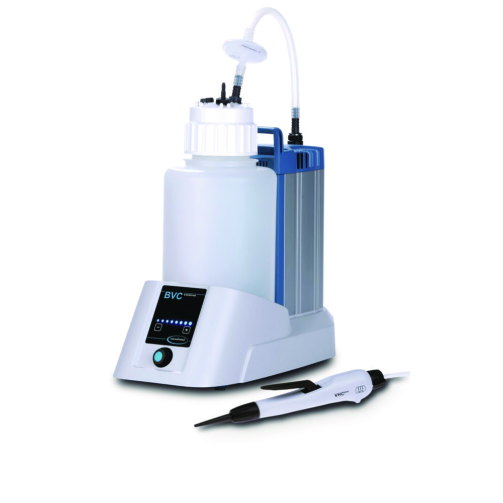 Search Fluid aspiration systems BioChem-VacuuCenter BVC control, PP bottle Vacuubrand GmbH & Co.KG (861590) 