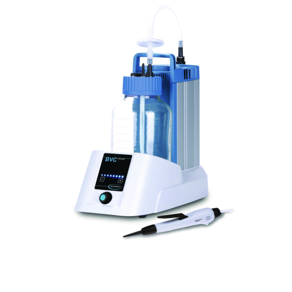 Search Fluid aspiration systems BioChem-VacuuCenter BVC control G, glass bottle Vacuubrand GmbH & Co.KG (861591) 