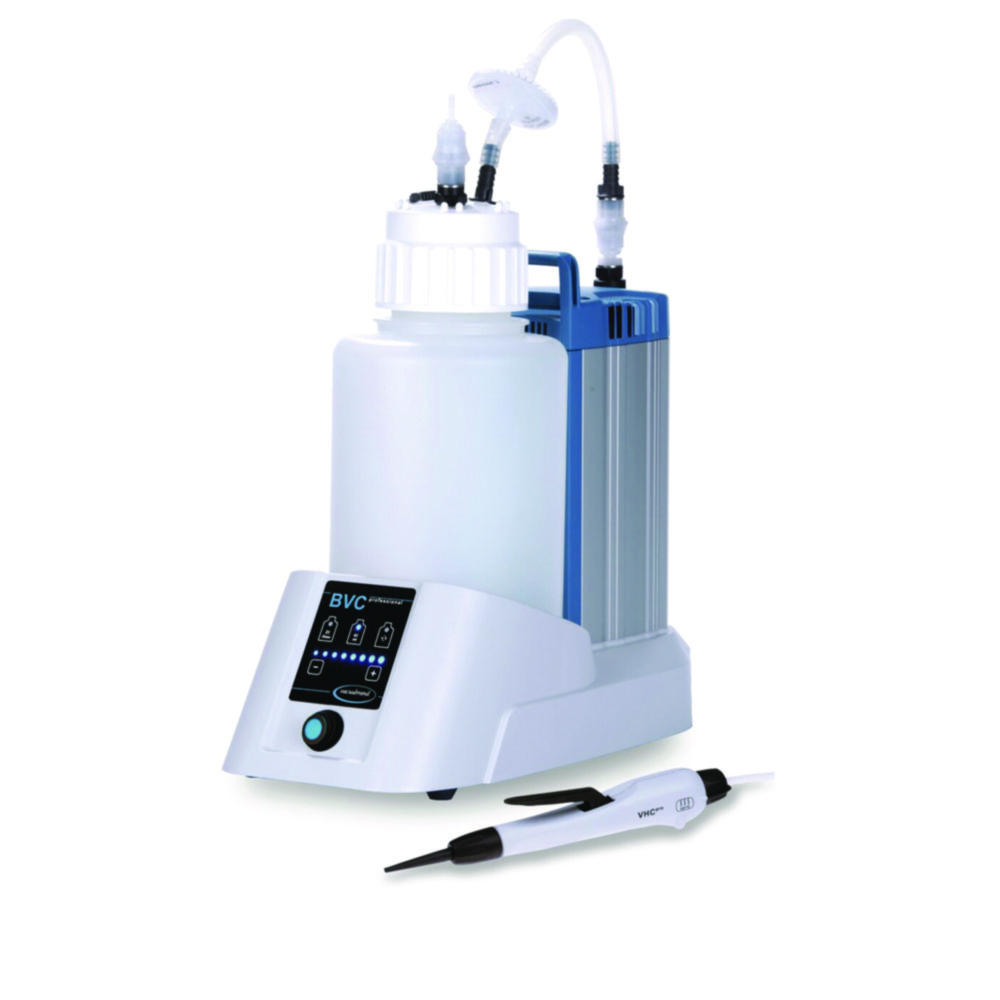 Search Fluid aspiration systems BioChem-VacuuCenter BVC professional, PP bottle Vacuubrand GmbH & Co.KG (861607) 