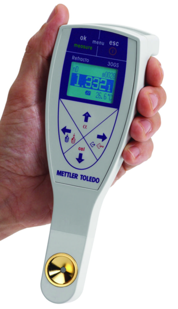 Search Digital portable refractometers Refracto 30GS Mettler-Toledo Online GmbH (896745) 
