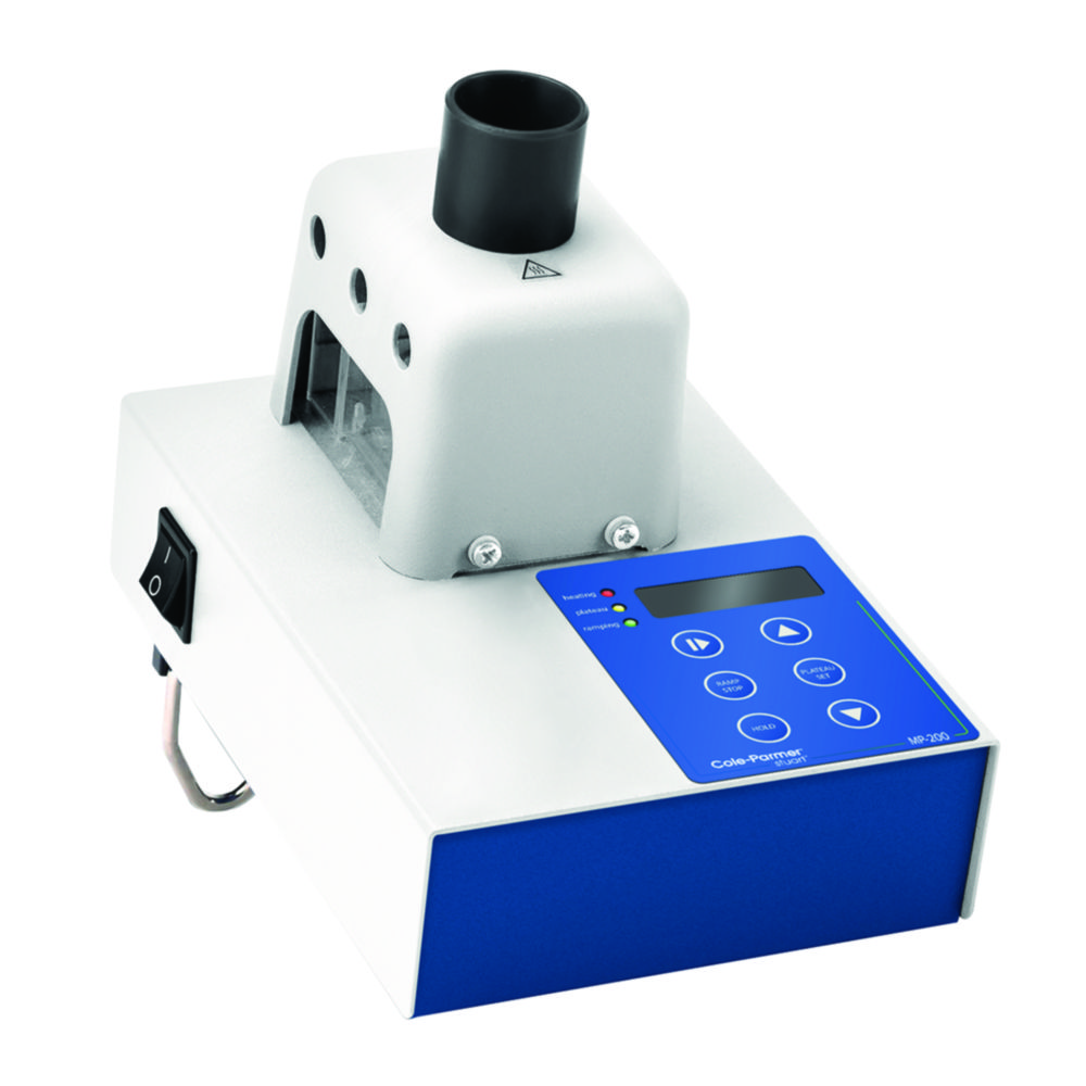 Search Melting point apparatus MP-200D / MP-200D-HR Cole-Parmer Ltd. (Stuart) (4764) 