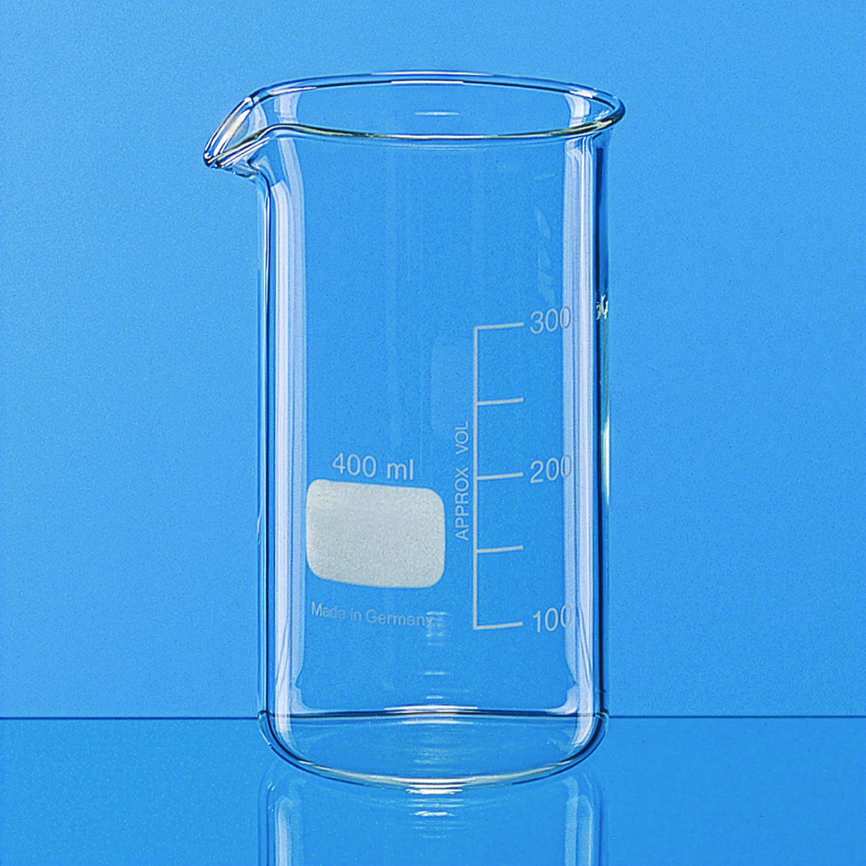 Search Beakers, Boro 3.3, tall form, pack of 10 BRAND GMBH + CO.KG (1001848) 