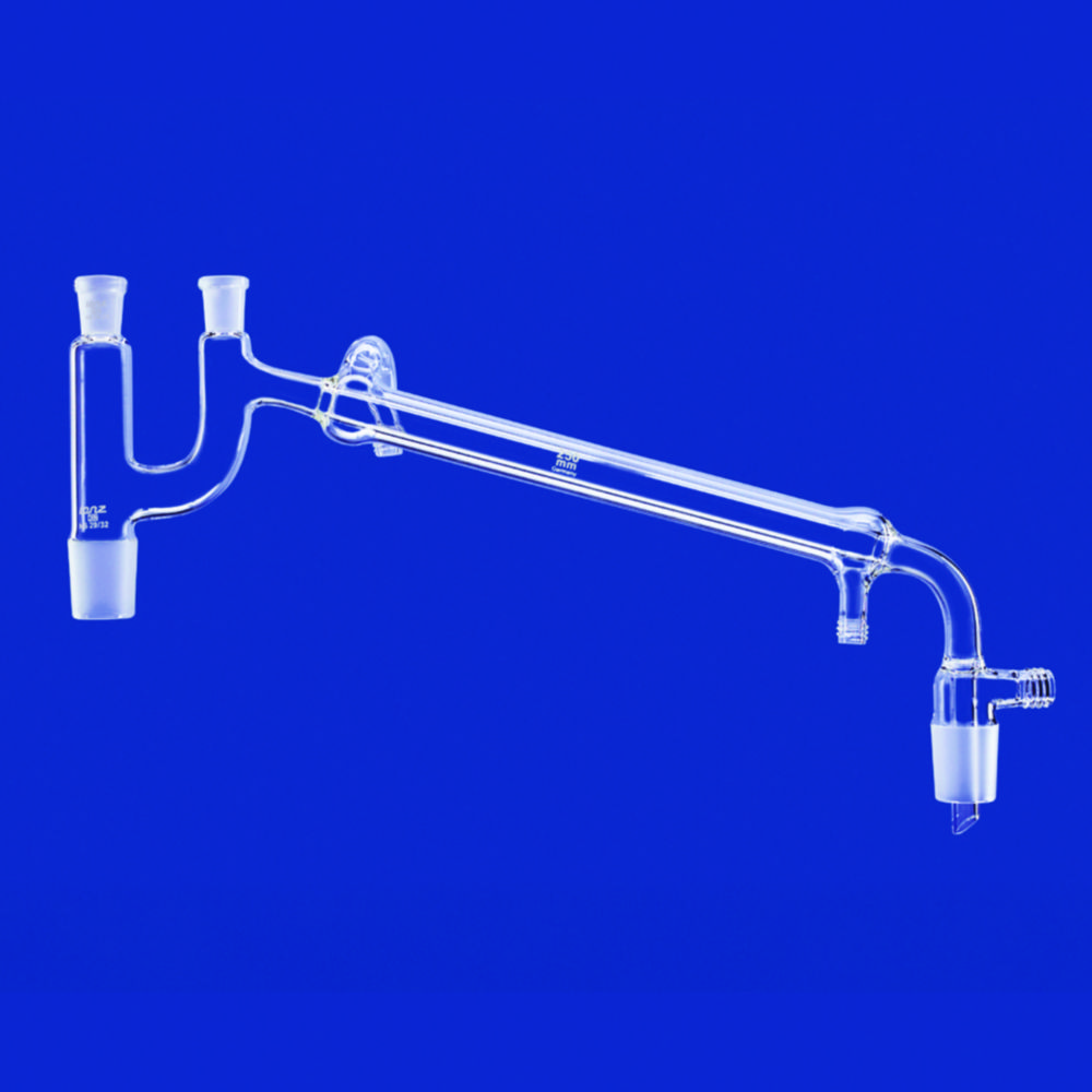 Search Distilling links acc. to Claisen with vacuum receiver adapter and GL thread, DURAN tub Lenz-Laborglas GmbH & Co. KG (10038) 
