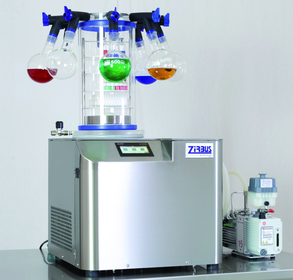 Search Laboratory freeze dryer VaCo 2 Zirbus technology GmbH (10277) 
