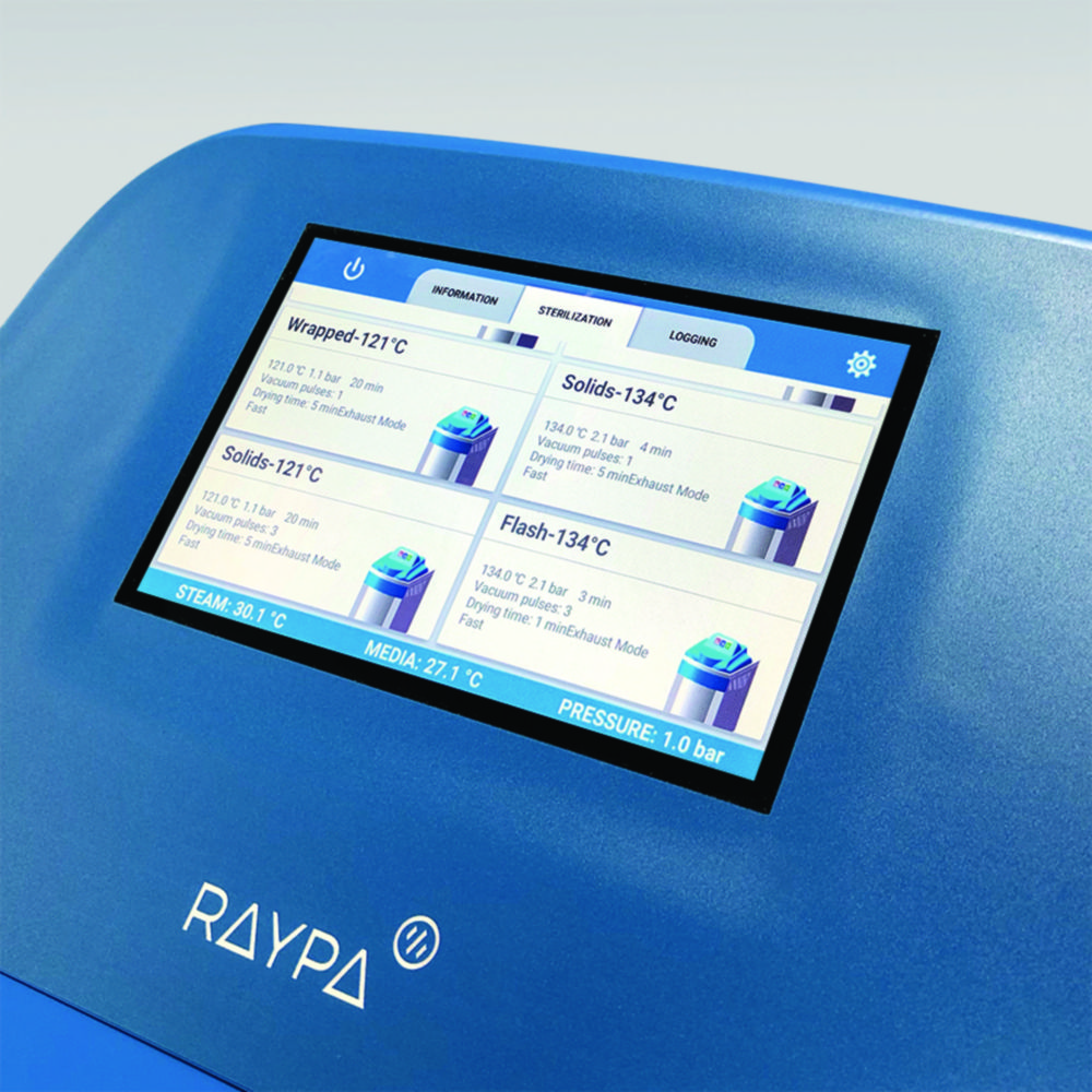 Search RT Espinal S.L. (Raypa) (951837)-Smart vertical autoclaves TLV-FA, with fast cooling system