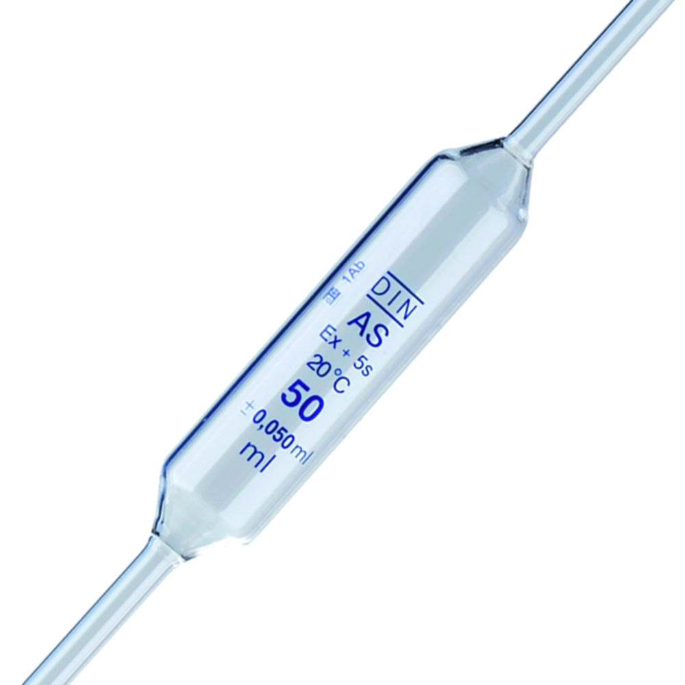 Search LLG-Volumetric pipettes, soda glass, class AS, 1 mark, blue graduated LLG Labware (10491) 