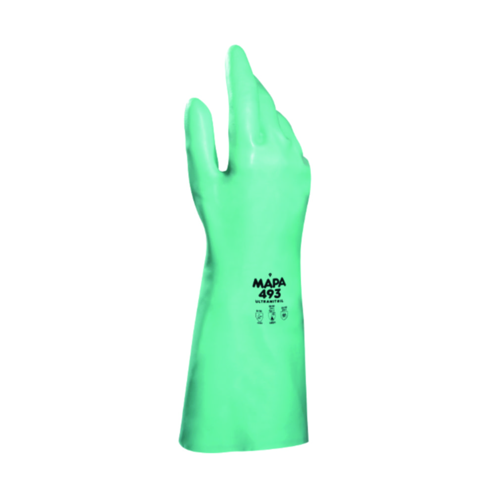 Search Chemical protective gloves Ultranitril 493, nitrile MAPA GmbH (11022) 