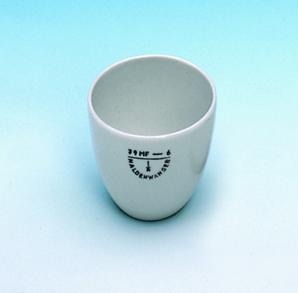 Search Crucibles, porcelain, medium form Haldenwanger GmbH (1102) 