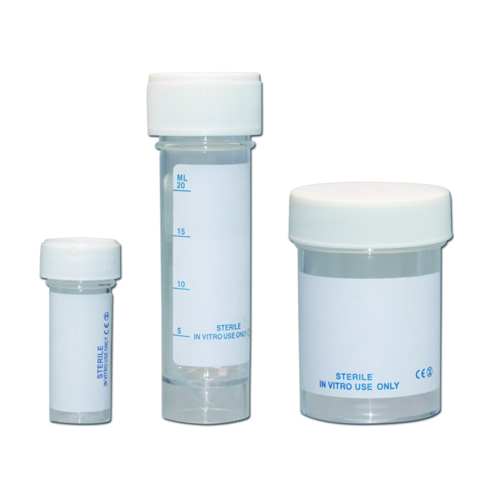 Search LLG-Sample containers, PS, with screw cap, sterile LLG Labware (2166) 