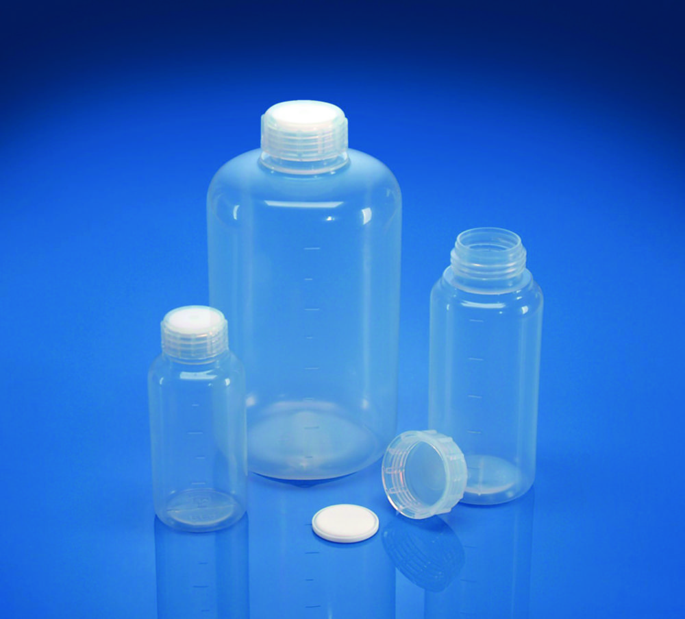 Search Wide-mouth bottles with cap, graduated, PFA Saint Gobain (2327) 