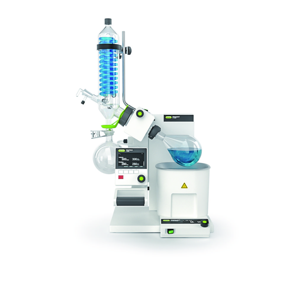 Search Rotary evaporator Rotavapor R-300 System with Interface I-300 and heating bath B-301 Büchi Labortechnik GmbH (2531) 