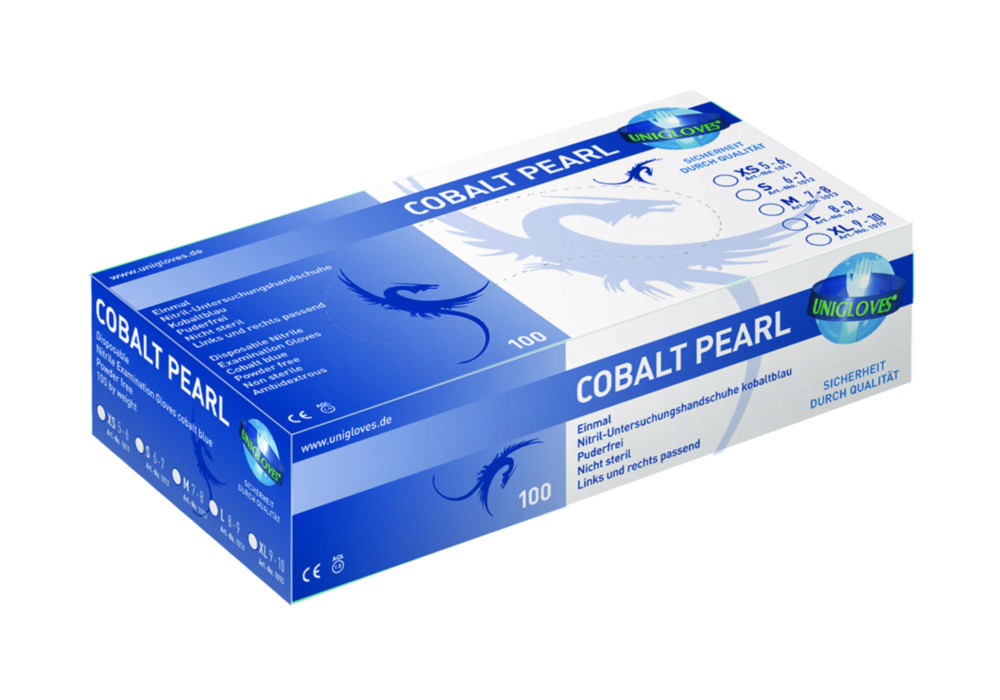 Search Disposable Gloves Pearl, Nitrile Unigloves GmbH (2474) 