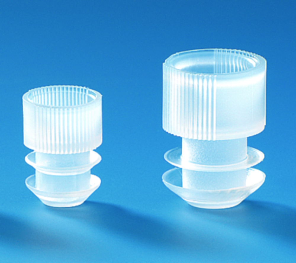 Search Grip stoppers for centrifuge tubes, round bottom, LDPE BRAND GMBH + CO.KG (2628) 