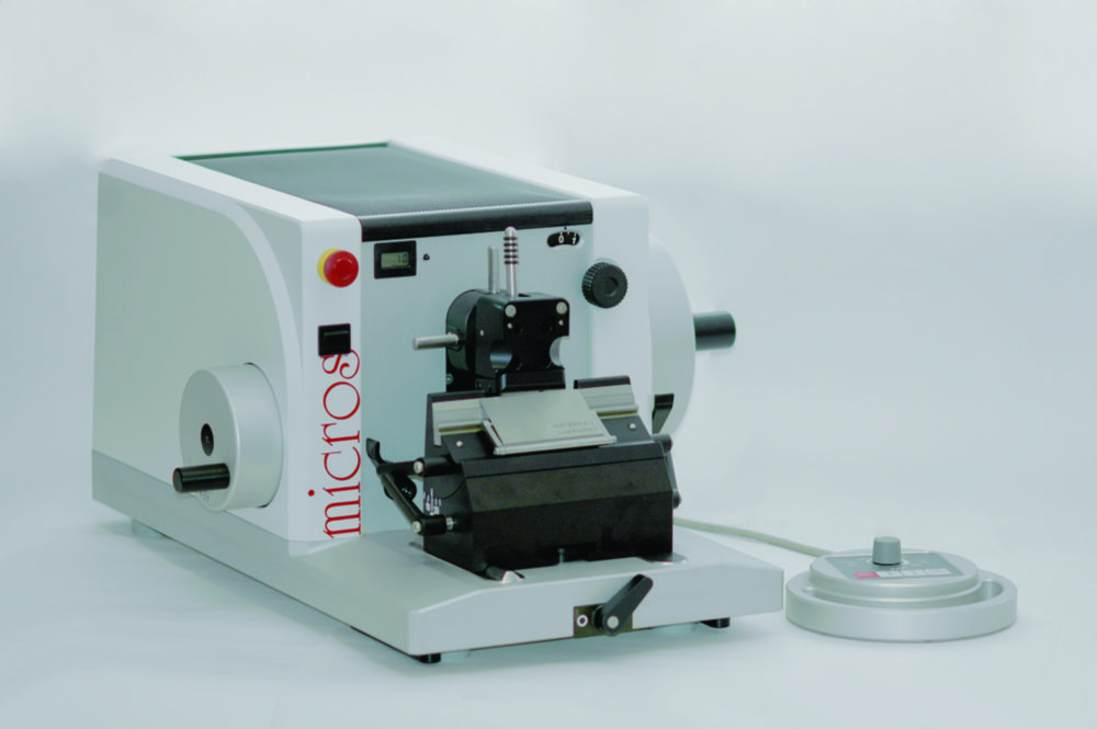Search Fully automatic Rotary Microtome RAZOR-e Micros Produktion und (2868) 