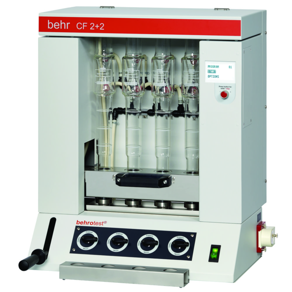 Search behrotest CF 2+2 and CF 6, Semi-automatic Crude Fibre Extraction Behr Labor-Technik GmbH (3173) 