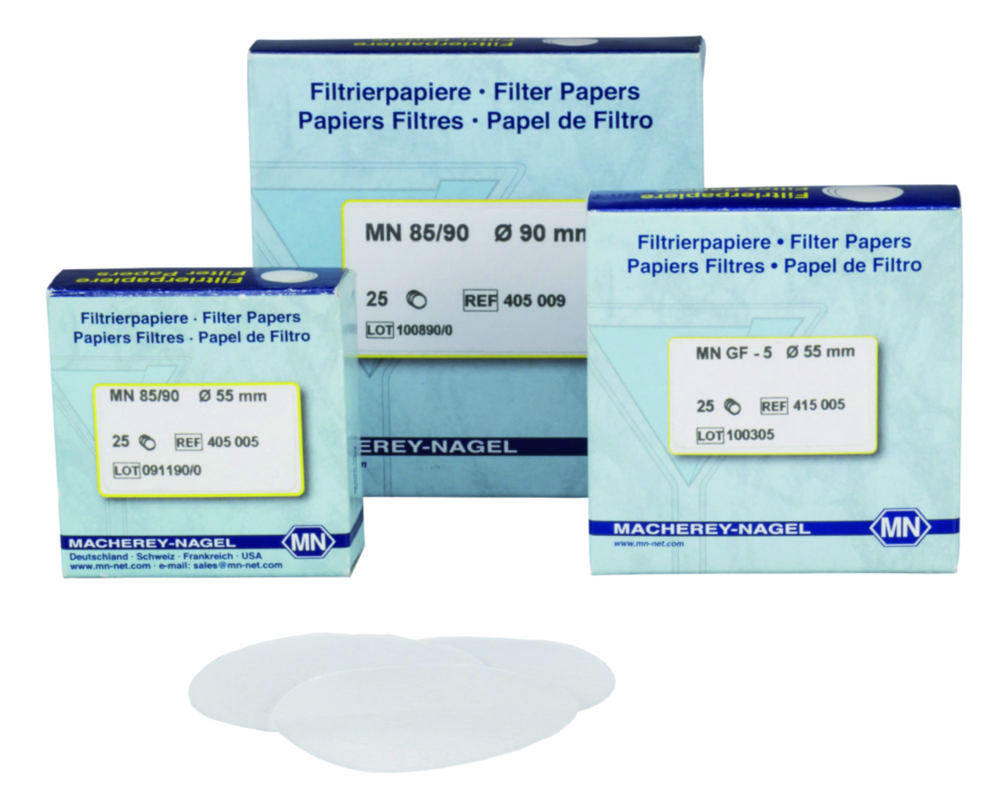 Search Glass fibre papers Type MN QF-10 Macherey-Nagel GmbH & Co. KG (4585) 