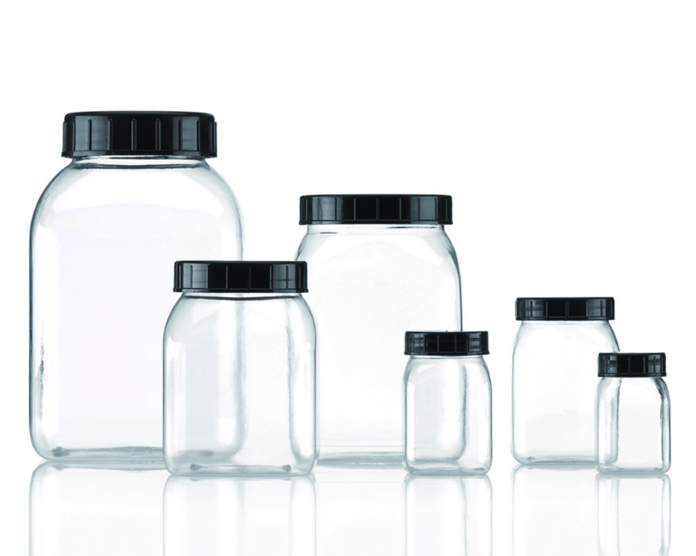 Search Square wide-mouth containers without closure, series 310, PETG Kautex Textron GmbH & Co.KG (3480) 