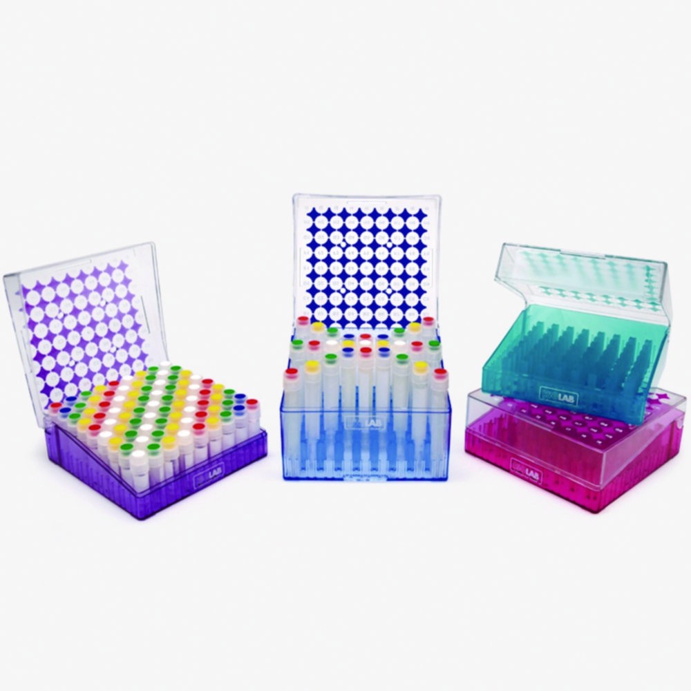 Search Microtube Storage Boxes, PC ISOLAB Laborgeräte GmbH (3562) 