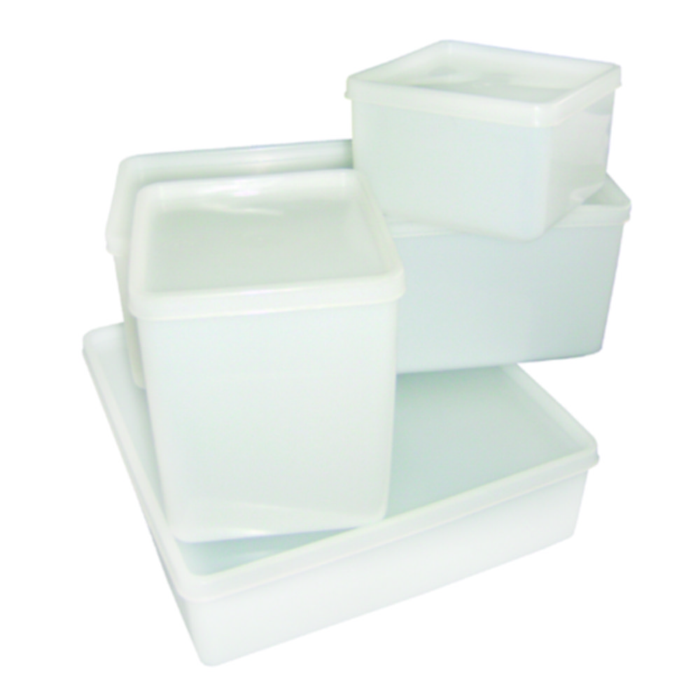 Search Storage boxes, HDPE with tightly closing LDPE lid Hünersdorff GmbH (361) 