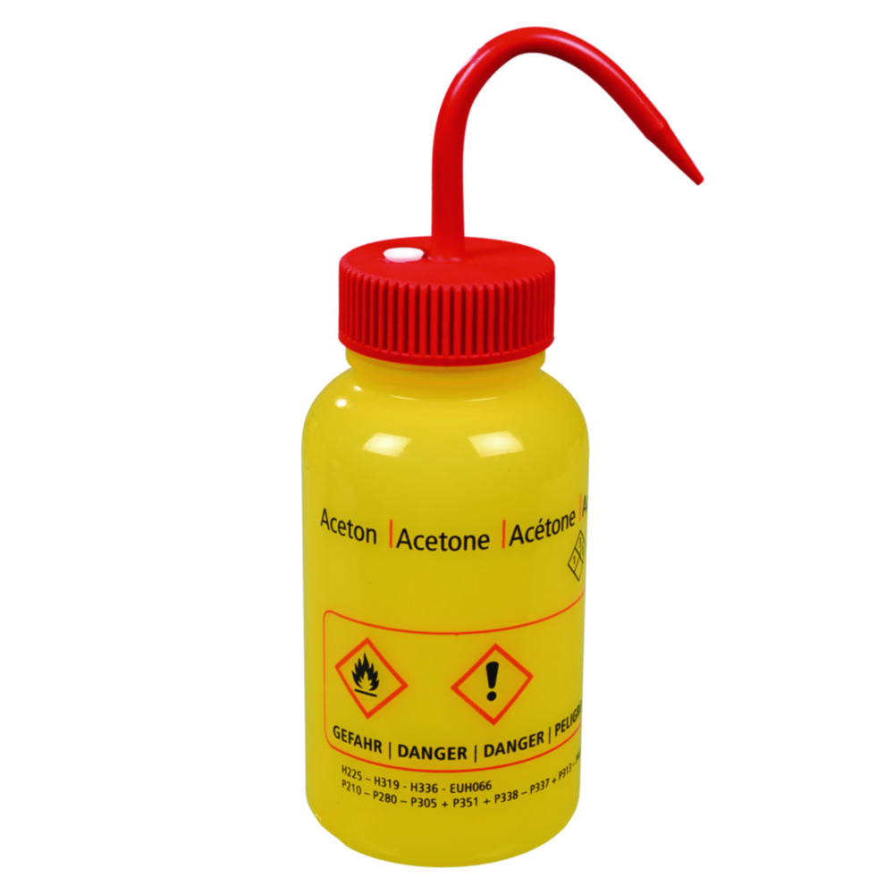 Search Safety wash bottles, with GHS imprint, LDPE Bürkle GmbH (366679) 
