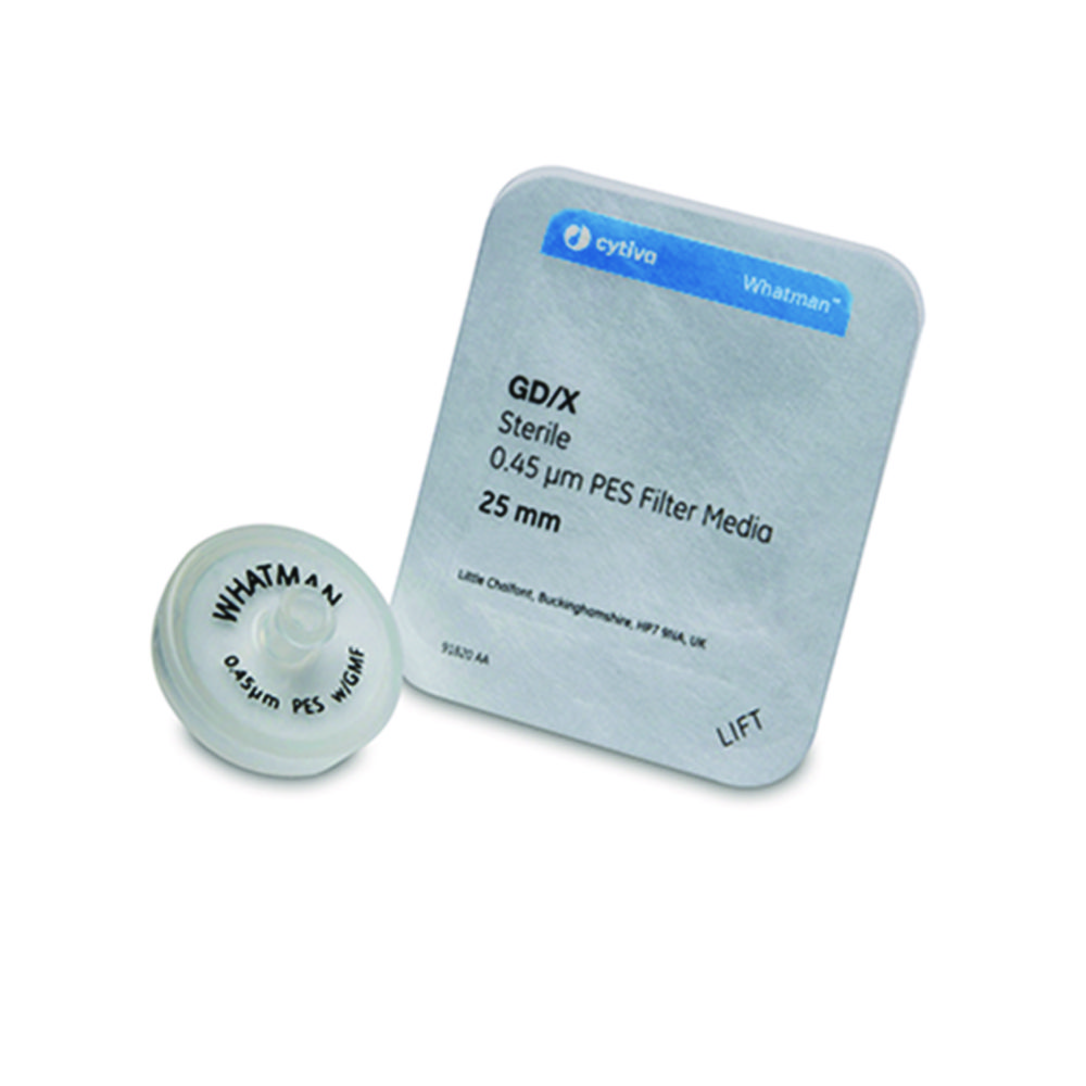 Search Syringe filters GD/X® PES Cytiva Europe GmbH (375446) 