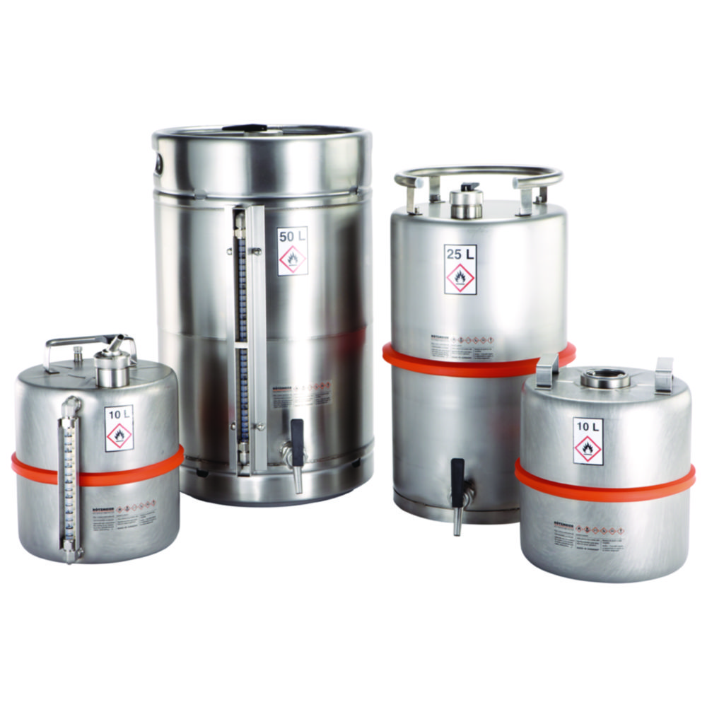 Search Safety transportation barrel without pressure control valve Rötzmeier Sicherheitsbehälter (3782) 