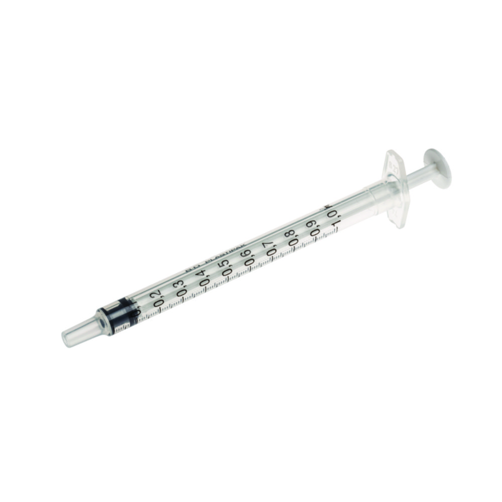 Search Disposable syringes, 3-piece, PP, sterile, 1 ml LLG (436888) 