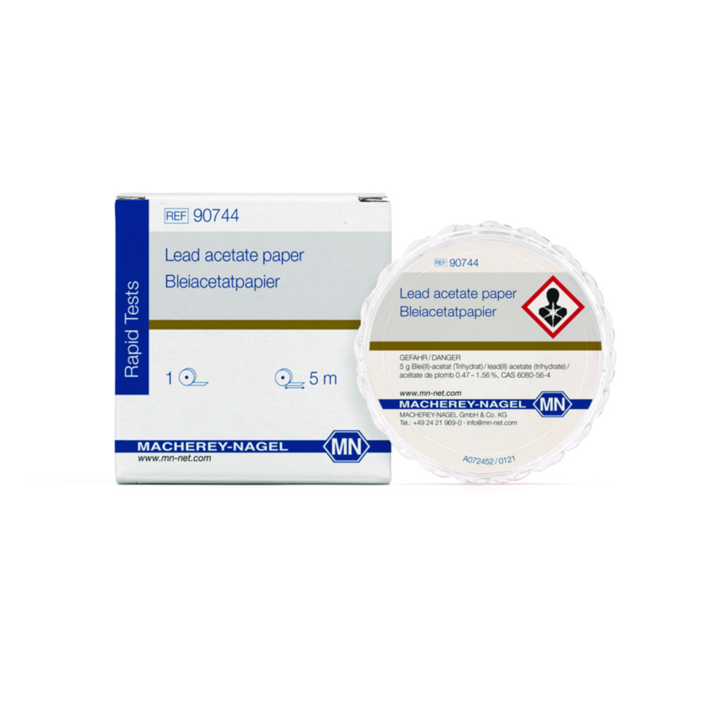 Search Test papers, lead acetate Macherey-Nagel GmbH & Co. KG (4407) 