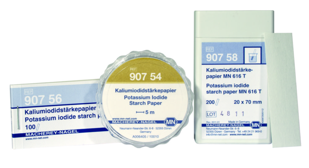 Search Test papers, potassium iodide starch Macherey-Nagel GmbH & Co. KG (4502) 