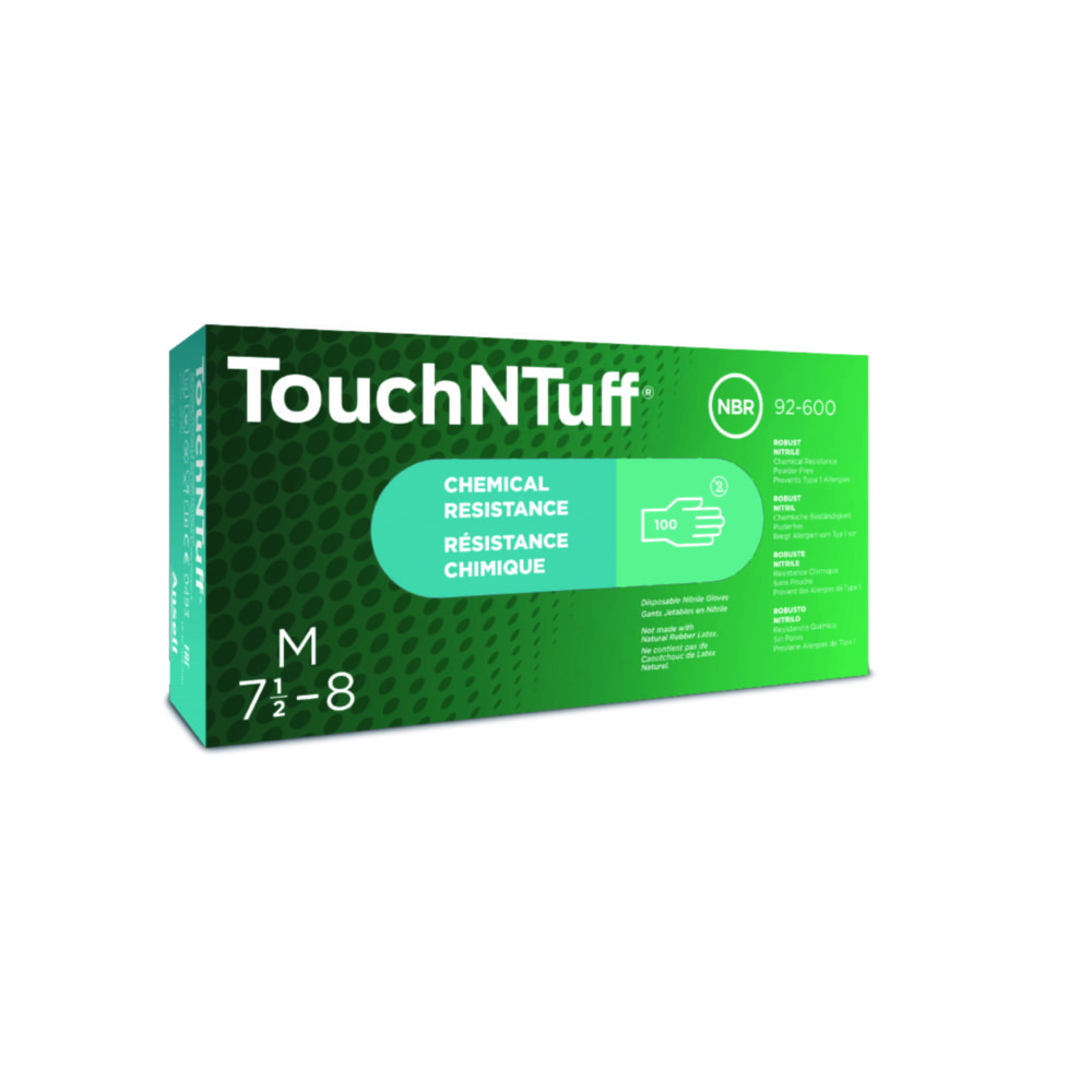 Search Disposable Gloves TouchNTuff, Nitrile Ansell (4669) 