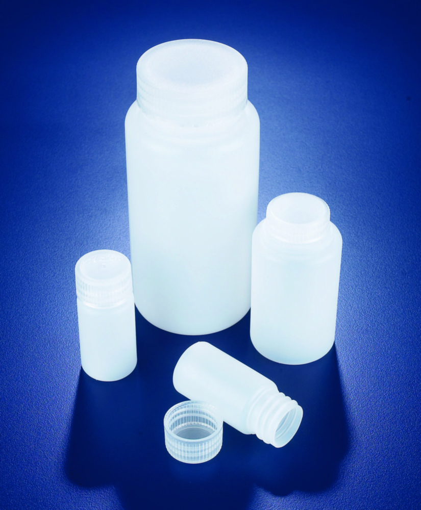 Search Wide-mouth bottles, HDPE, with screw cap, PP DWK Life Sciences Limited (4745) 