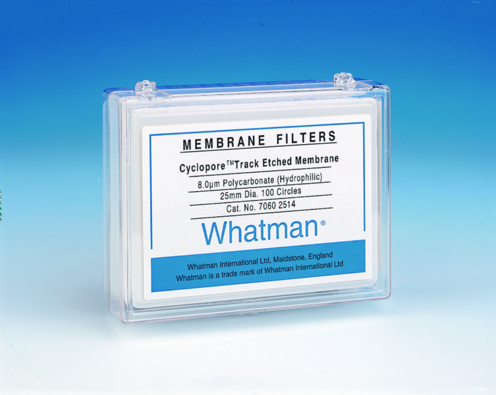Search Membrane Filters, Cyclopore, PC Cytiva Europe GmbH (4833) 