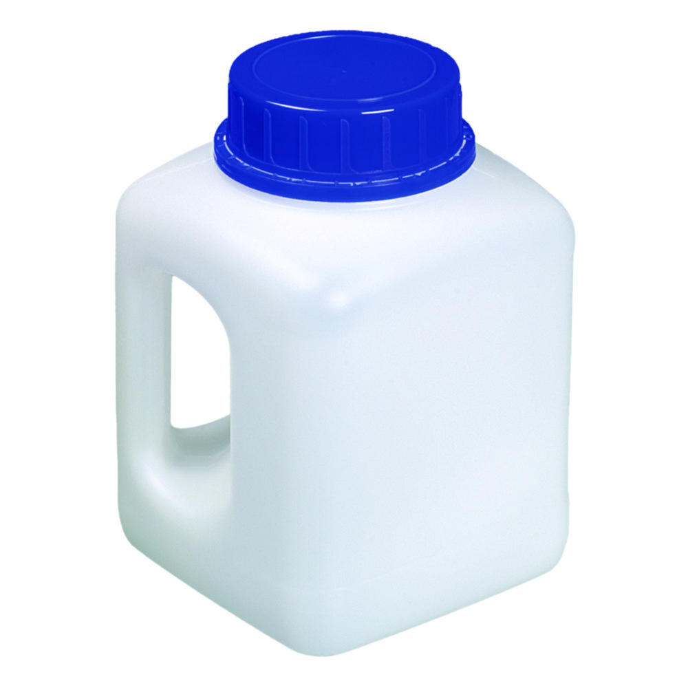Search Wide-mouth containers with handle, HDPE, with tamper-evident screw cap Bürkle GmbH (490483) 