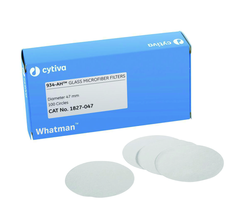 Search Glass microfibre filters, grade 934-AH Cytiva Europe GmbH (5201) 