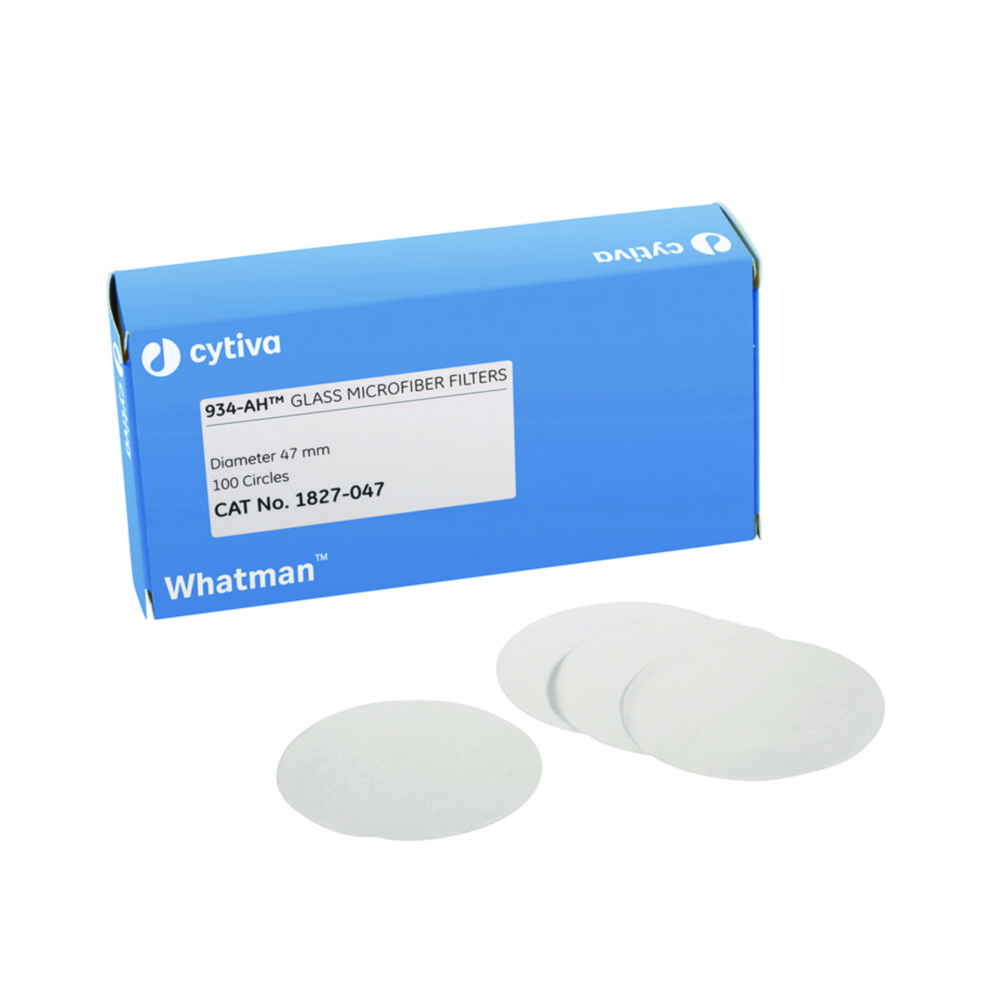 Search Glass microfibre filters, grade 934-AH Cytiva Europe GmbH (5201) 