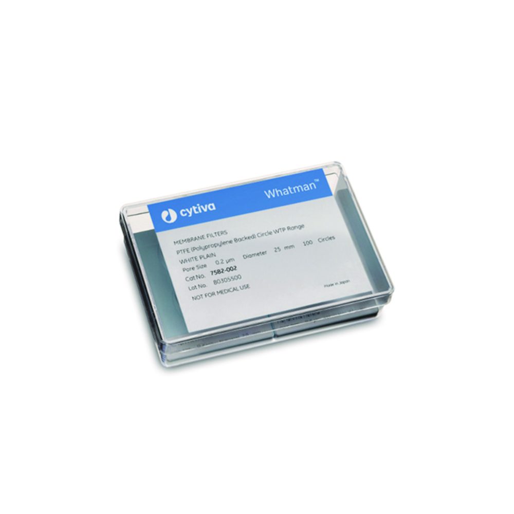 Search Membrane filters, PTFE, WTP Cytiva Europe GmbH (5210) 