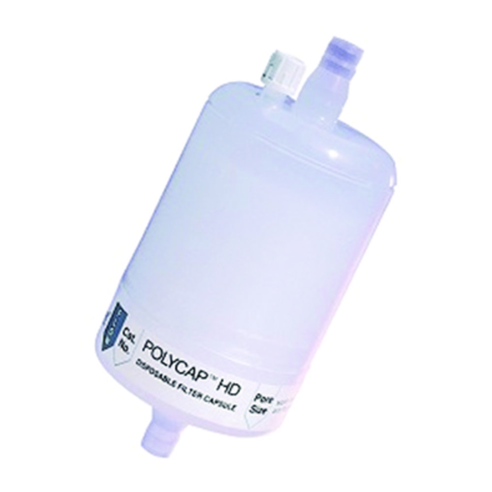 Search Disposable Filtration Capsules, Polycap HD, PP Cytiva Europe GmbH (5236) 