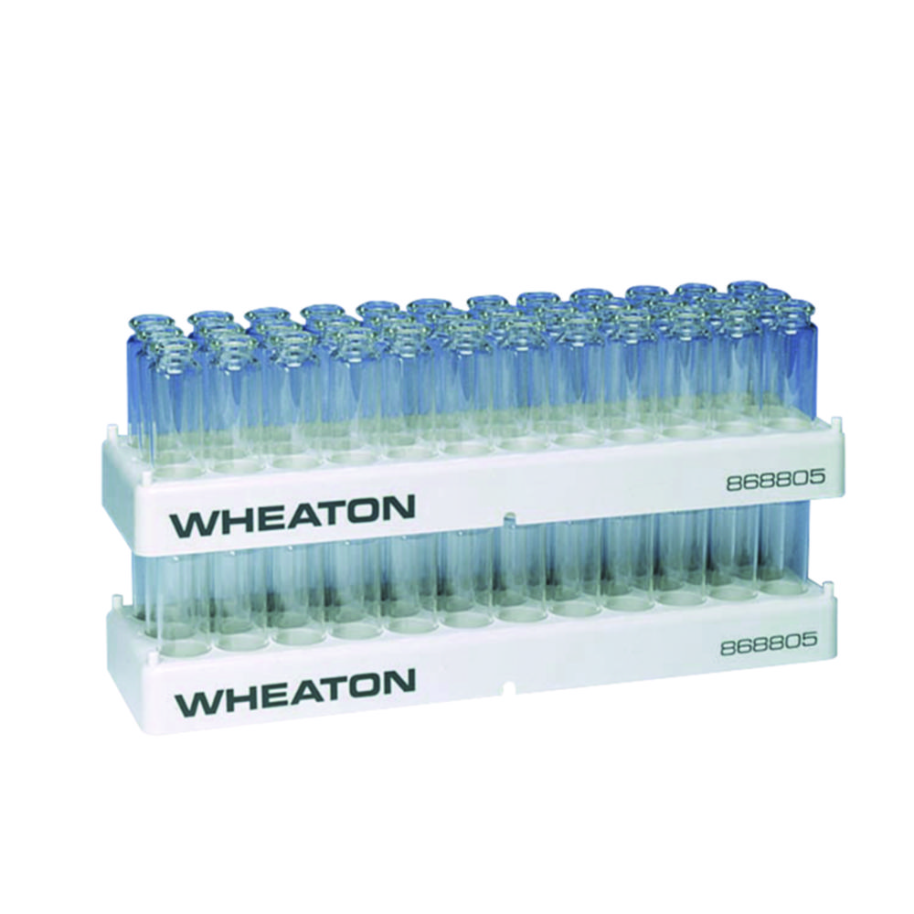 Search Rack for Vials, PP DWK Life Sciences Inc.(Wheaton (5495) 