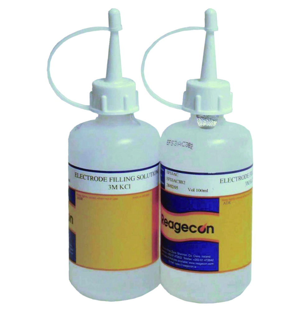 Search Electrode filling (Electrolyte) solutions Reagecon Diagnostics Ltd. (5516) 