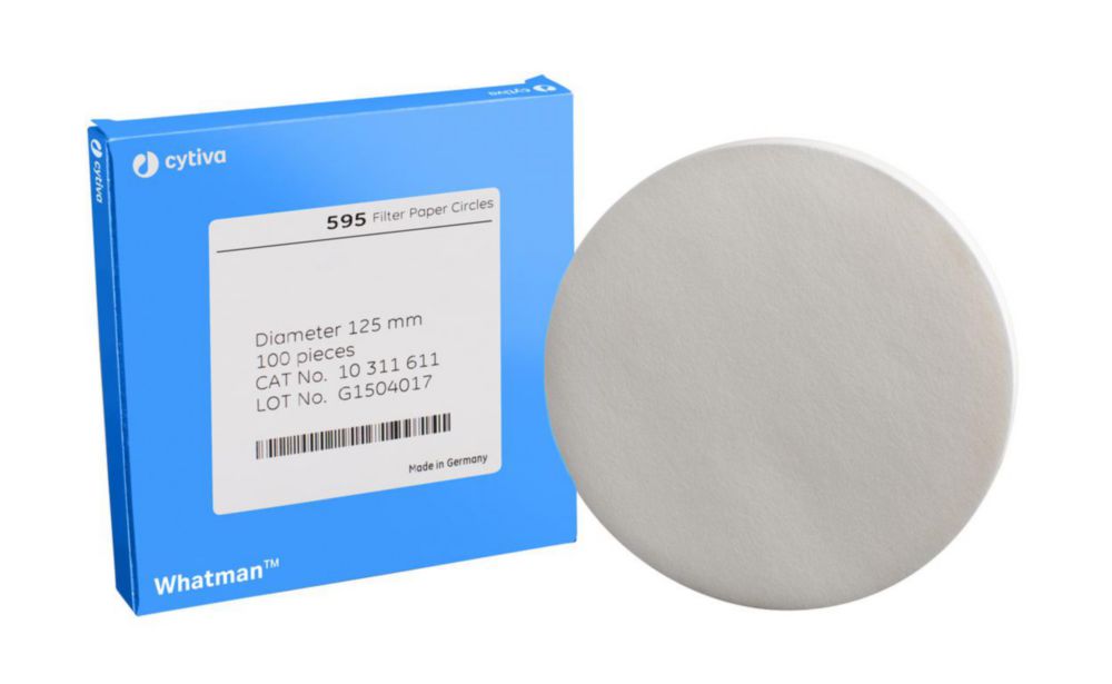 Search Qualitative filter paper, Grade 595, circles Cytiva Europe GmbH (6061) 