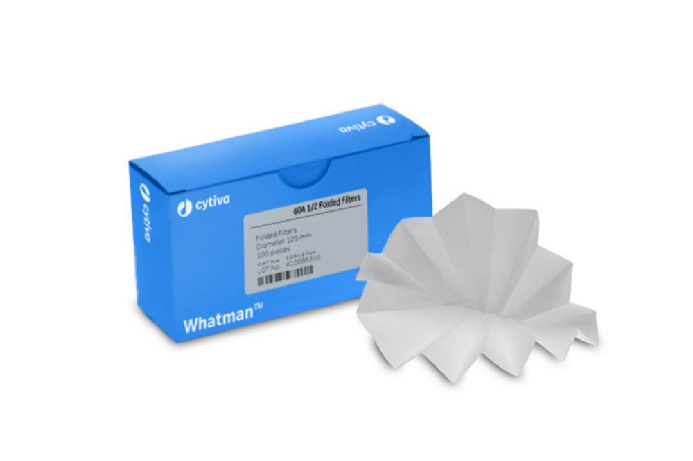 Search Qualitative filter paper, Grade 604½, folded filters Cytiva Europe GmbH (6073) 