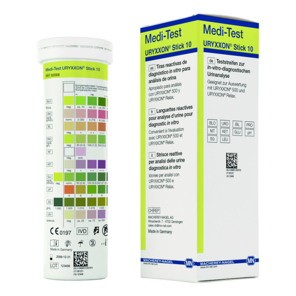 Search Test strips URYXXON Stick 10 for Urine strip reader URYXXON 500 Macherey-Nagel GmbH & Co. KG (6091) 