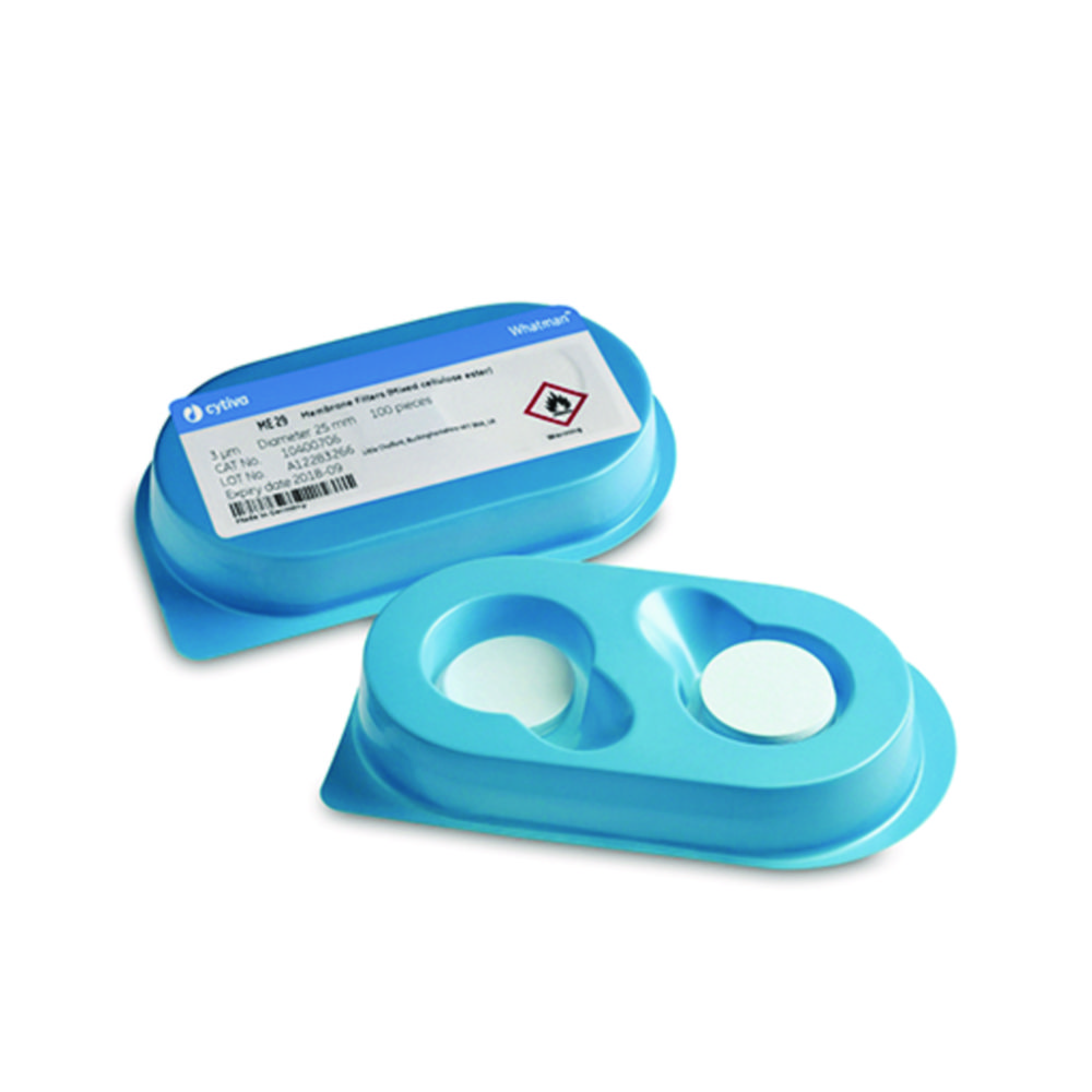 Search Membrane filters, Grade ME, made from mixed cellulose esters Cytiva Europe GmbH (6098) 