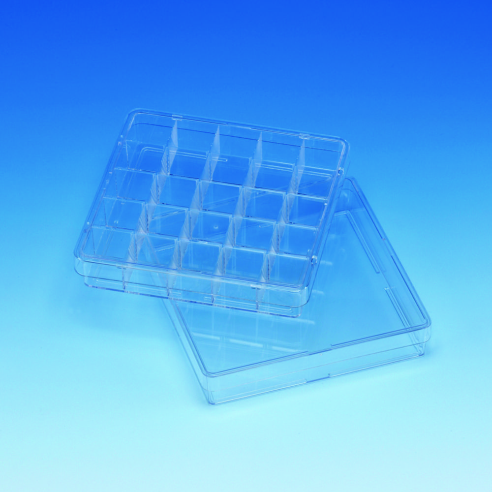 Search Petri Dishes Sterilin, square, PS, compartmentalized Sterilin Ltd. (791236) 